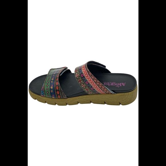 Alegria Two Band Slide Sandals Lena Pow Wow - Medium - Picture 4 of 5